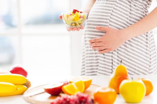رژیم غذایی مناسب برای عوارض بارداری